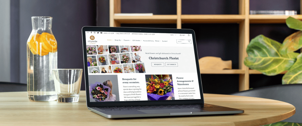 florist shopify website