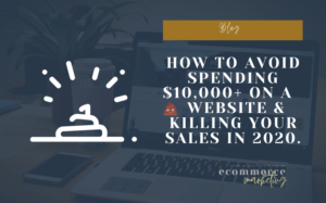 How to avoid spending $10,000 on a💩 website and kill your sales in 2024.